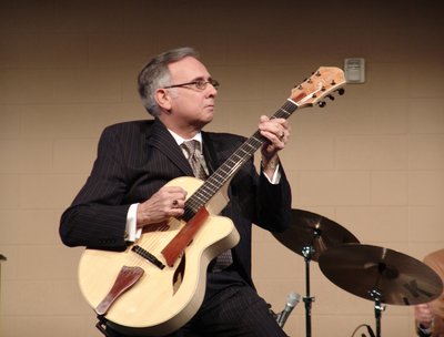 Vince with Signature Ralston Guitar