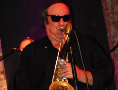 Our great friend Arno Hecht of The Uptown Horns kickin it !!!