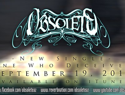 New Single Coming September 19th! www.facebook.com/obsoleteaz