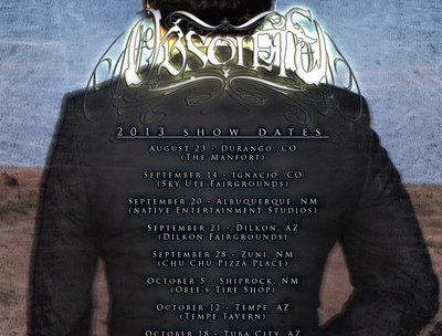 August - December 2013 Show Dates