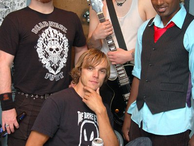 The Mini lineup with Samson and Chuck