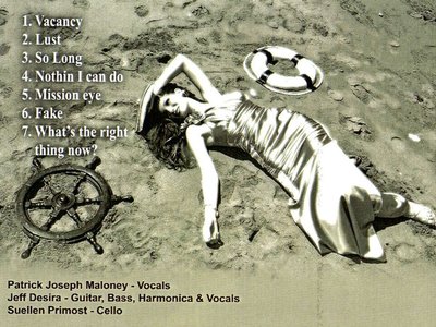 Ginger CD insert.
