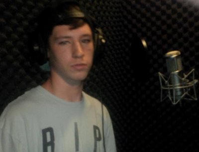rippin it up in the studio perfecting my album and takin the time