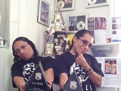 2013 Native Celebrities of the Year Lil'Mike and FunnyBone