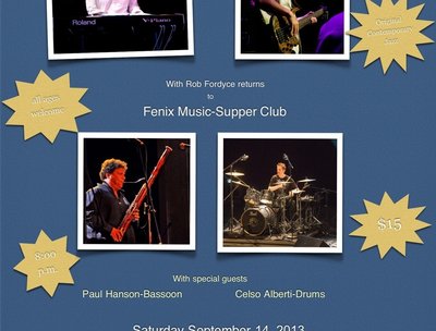Fenix with Greg Johnson, Rob Fordyce, Paul Hanson, Celso Alberti