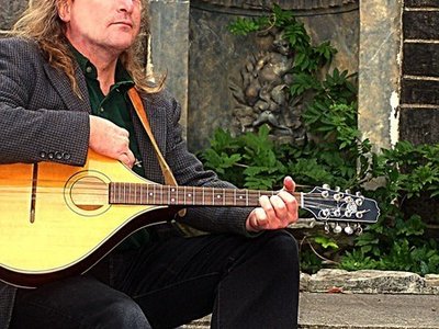 Daniel with Octave Mandolin