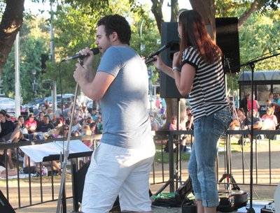Pleasanton Concert in the Park 08-16-13