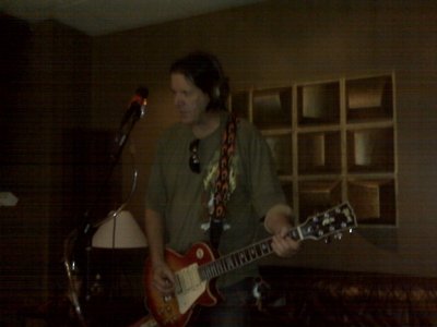 MIKE SUPPA (VH1's SOBER HOUSE, MIKE STARR) CUTTING THE SOLO FOR "WOULDN'T WANNA BE YOU" 