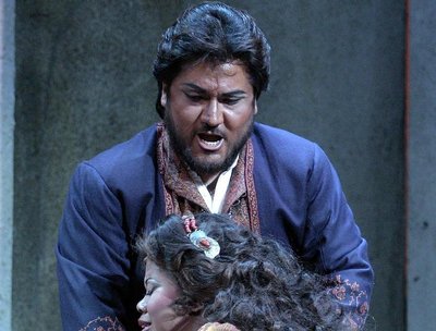 As Corrado in Act I, Scene 2 of VerdiÂ´s IL CORSARO