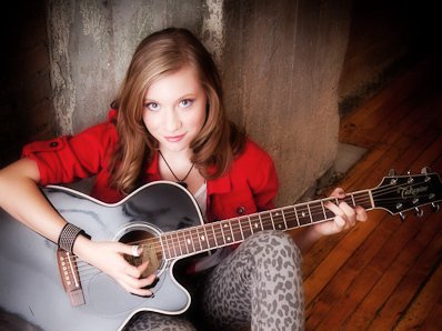 Love my guitar and my Converse