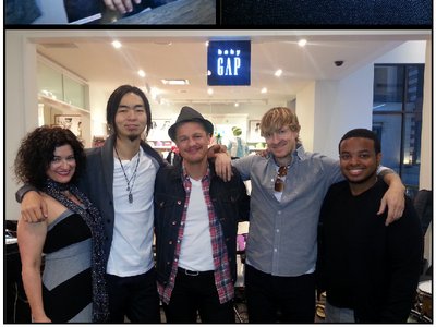 The party starts now! Gap/GQ Magazine event at The Grove is in full swing...#Live till 9pm!