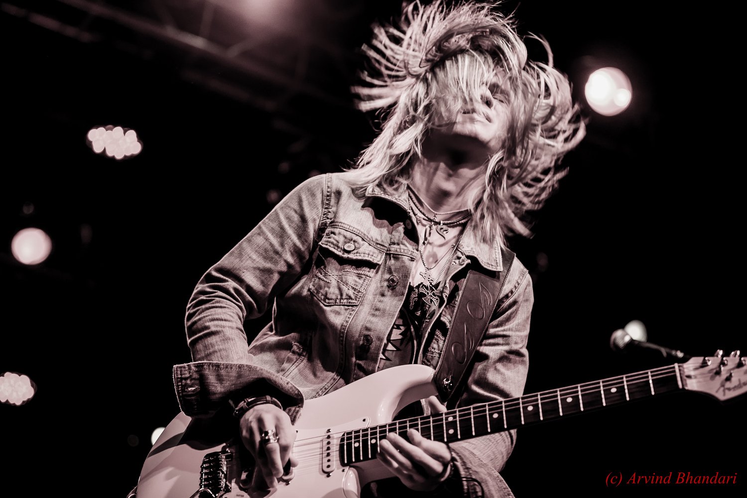 Halden Vang performance shot at The Fillmore ~Photo Credit of Arvind Bhandari 2013