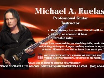 Michael A. Ruelas - Guitarist Musician Composer SHREDGUY records photo