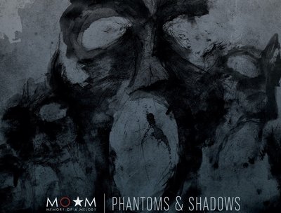 Cover for "Phantoms & Shadows" by Memory of a Melody. Available Tuesday October 15, 2013