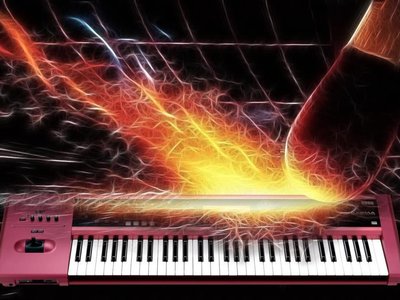 korg karma in fire ,so it is when you get inspired with good music tool:)