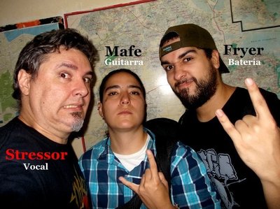 October 2013- New Power trio Line up - Stressor, Mafe & Fryer