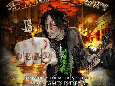 Cover of: My 1st Solo CD named: "Mick James Is Dead" For Pre-Orders www.mickjamesisdead.com
