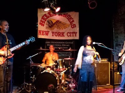 Bowery Electric, 2013- Zandrina with, Pierre Henderson's Power Trio