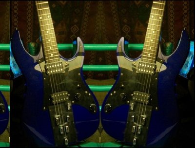 Bkg for my new musicians page, an Ibanez I modified