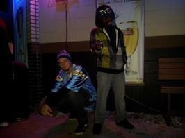 STEVIEHYDRO T.V AT DA AVE FOR T.V'S SHOW 