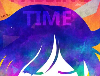 Art Work by Kirsty W. - 'Passing Time'