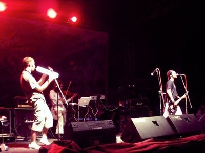 Teknoshit new spirit on Lockstock Festival Jogjakarta November 2009 photo taken by dATA