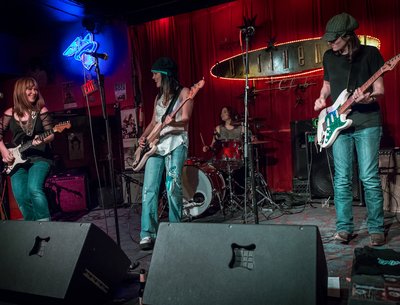 The Bluebonnets at Continental Club, Austin TX: copyright 2013 Jim Chapin photography