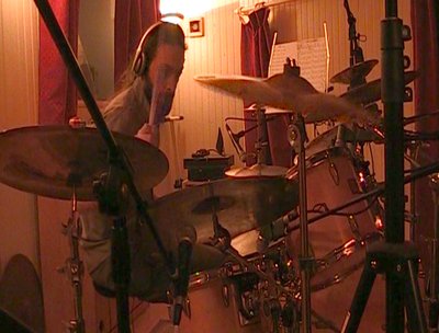 Joe Massot on drums