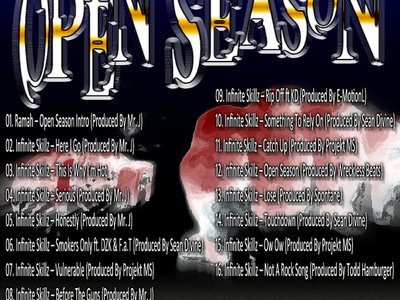 Open Season Mixtape Back Cover