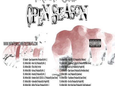 Open Season Mixtape CD Label