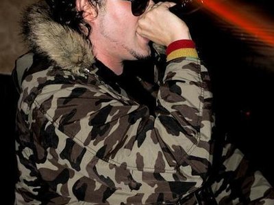 on the mic..