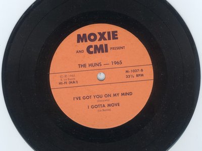 the huns - 1965. Released by Moxie in the late 1970s