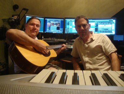 A photo from our Recording and Mastering sessions