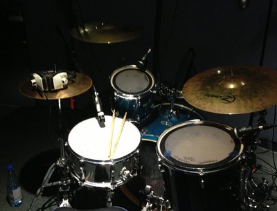 Drum recording for the EP