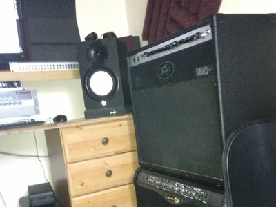 Beasts of amps for the guitar recordings for the EP 