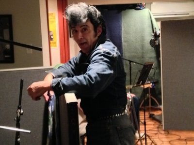 In between takes for our CD 'Ready, Set... Hold ON!