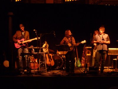 With Boris and the Saltlicks at the Toolshed Theater, Nov 2013