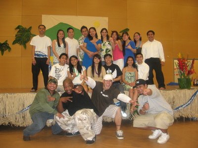 PSB with the W.S.U Luau committee