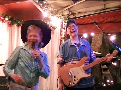 Happy campers. We had a great time doing this tribute to brother Joe.