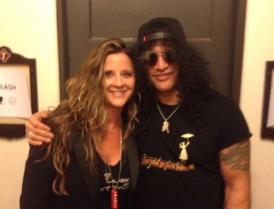 W/ Slash. Post show