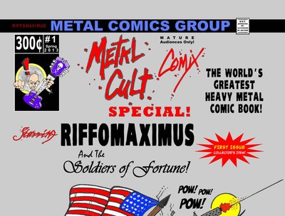 Metalcult Comix Special #1 available for sale now at www.metalcult.net