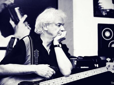 Neil Murray of Whitesnake. Awesome guy! Taken at SUN studio in Memphis