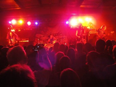 A shot from the Ted Nugent show