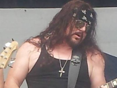 On the Mushroomhead stage at Rocapalooza