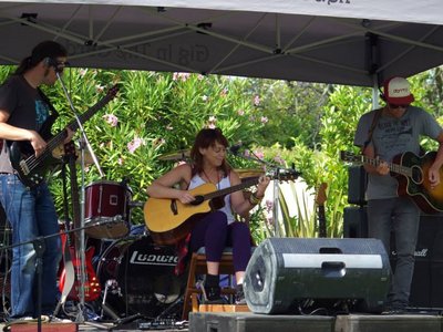 Heather Waters at Gig in the Garden - Somerset West, Dec 201