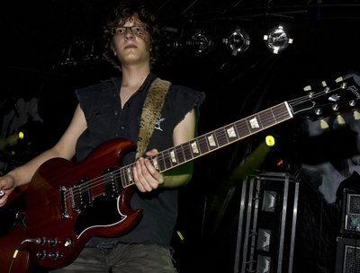 Carlo rocking out