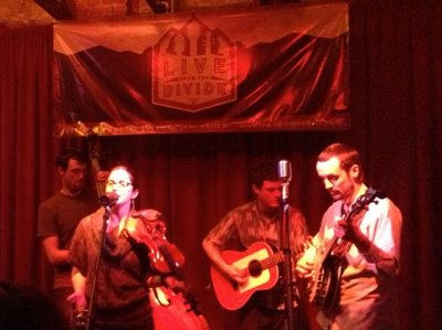 Performing on Live From The Divide
