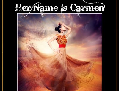 2014 CD single Cover.. "Her Name Is Carmen"  available at Itunes.. Latino/Salsa style song 