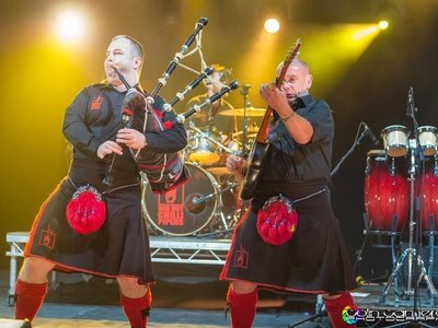 Red Hot Chilli Pipers, Heb Celt Festival, Stornoway