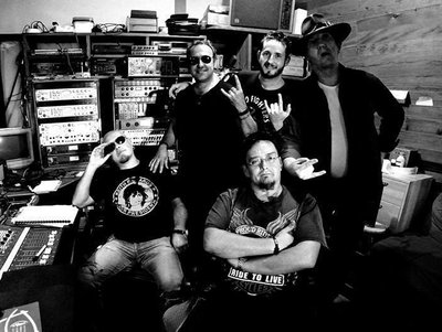 Humanimals taking a break from the November 2013 recording sessions in Tarifa (Spain).